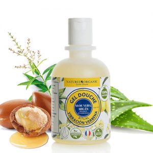 Jabón líquido para el cuerpo de verbena, con activos e ingredientes naturales